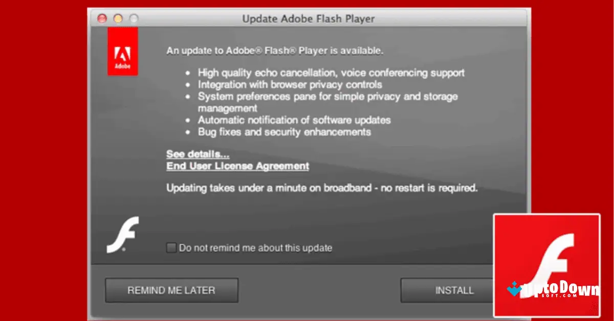 Download Adobe Flash Player for iMac Uptodown 2026 screenshot 1