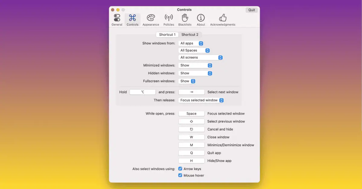 AltTab for Mac Download Uptodown 2026 screenshot 1