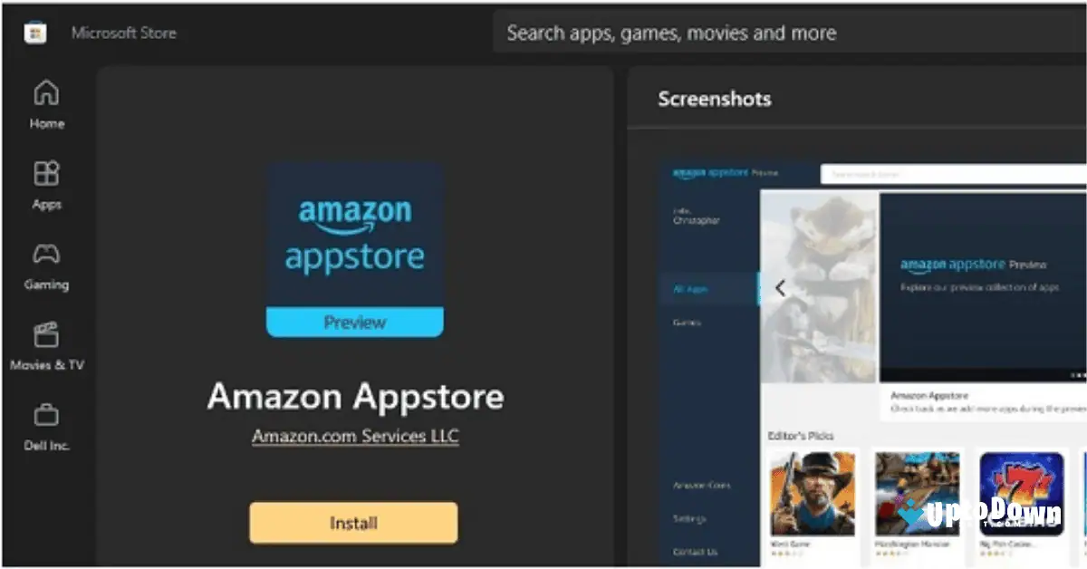 Amazon App Download Uptodownn 2026 screenshot 1