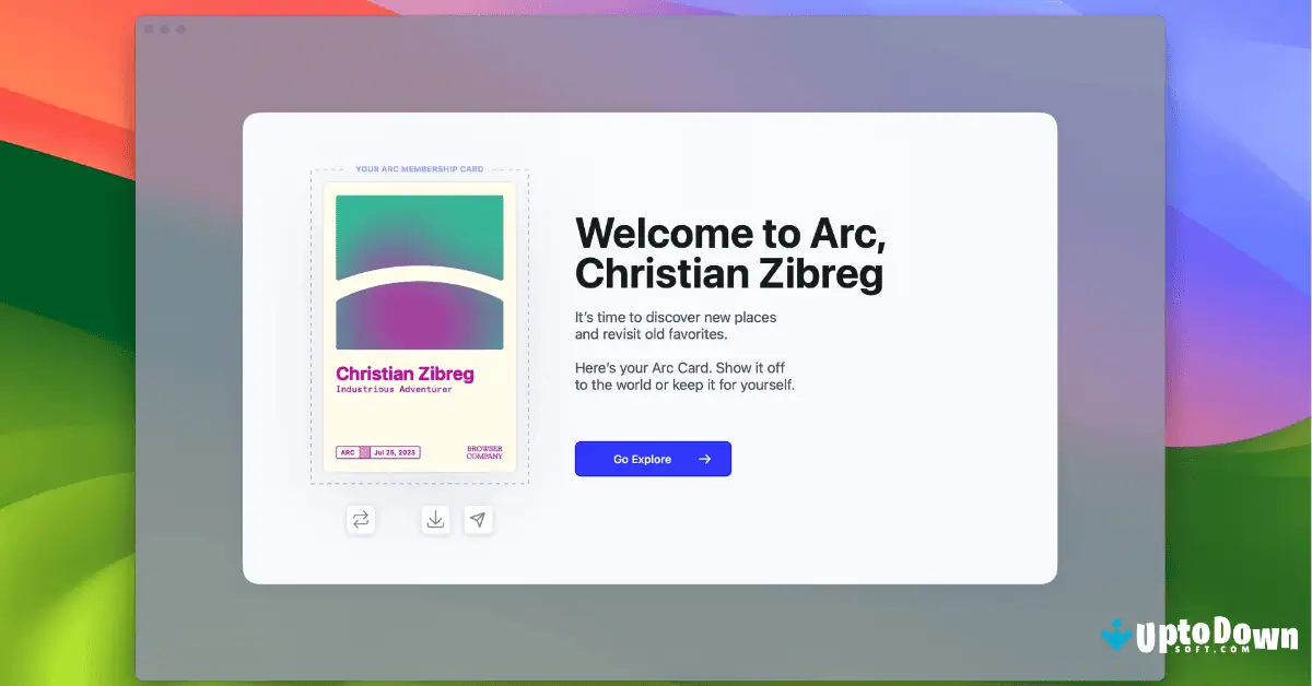Arc Browser for Mac Download Uptodown 2026 screenshot 2