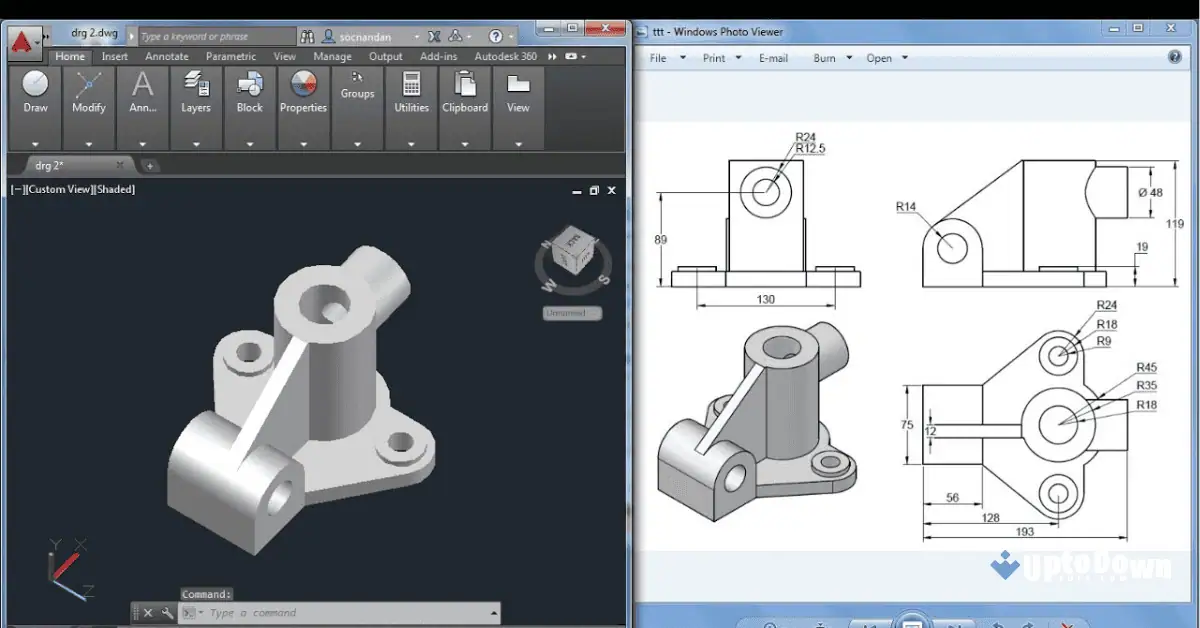 Autocad 3D Free Download for PC Uptodown screenshot 1