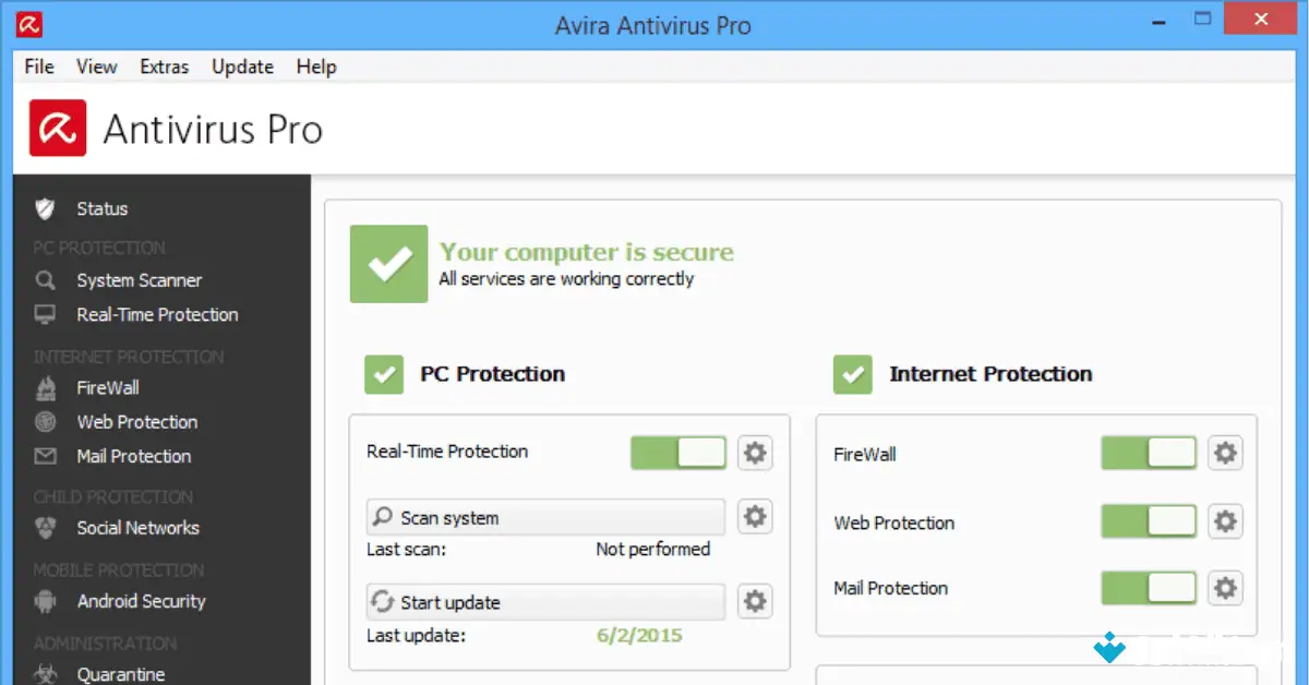 Avira Antivirus Pro Download (2025 Latest) screenshot 3