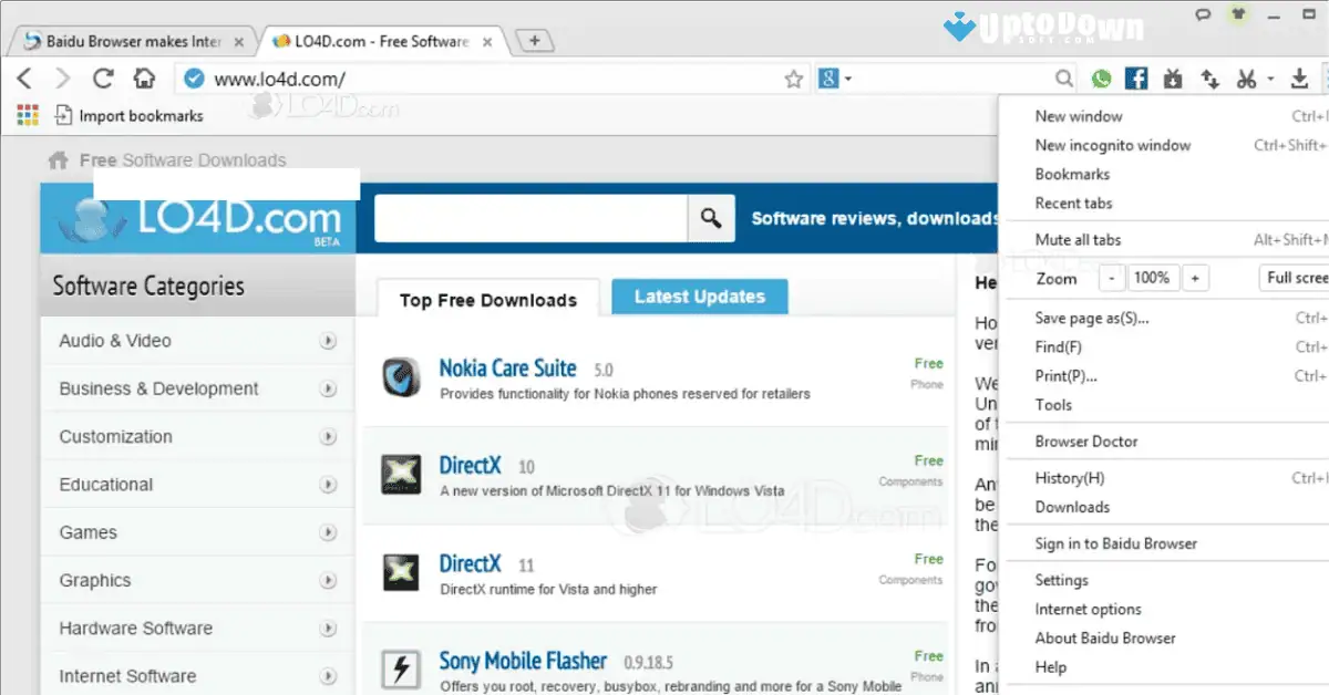 Baidu Browser Download (2025 Latest) screenshot 3
