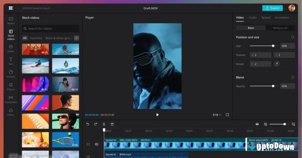 CapCut for Mac Download (2025 Latest) screenshot 1