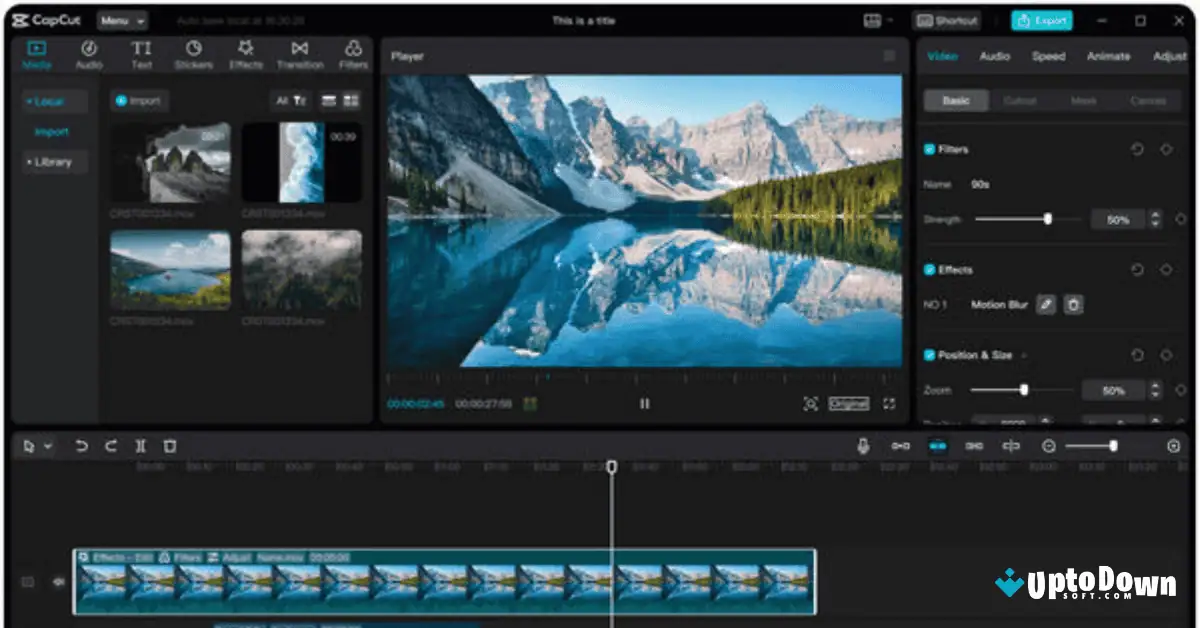 CapCut for Mac Download (2025 Latest) screenshot 3
