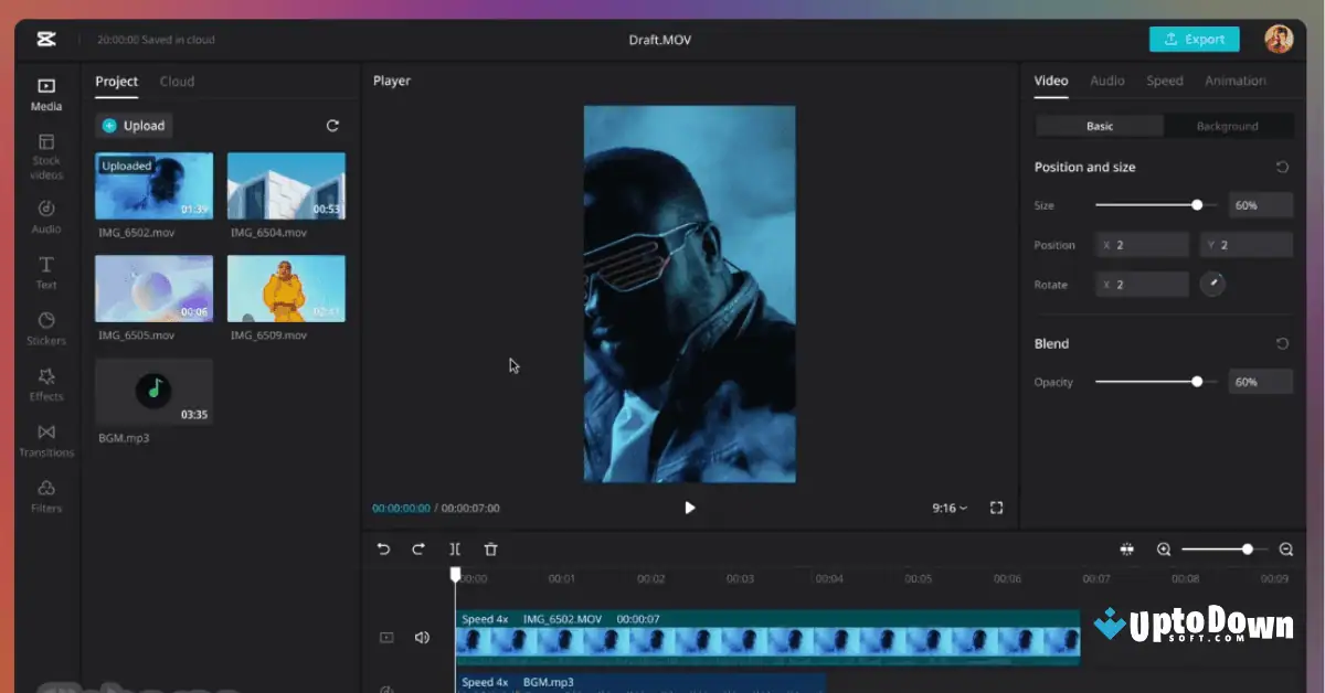 Capcut v4.8 Download Mac Uptodown 2026 screenshot 2