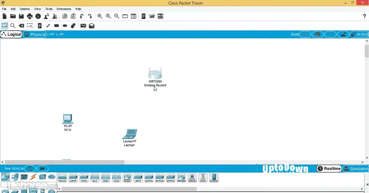 Cisco Packet Tracer (32-bit) Download (2025 Latest) screenshot 1