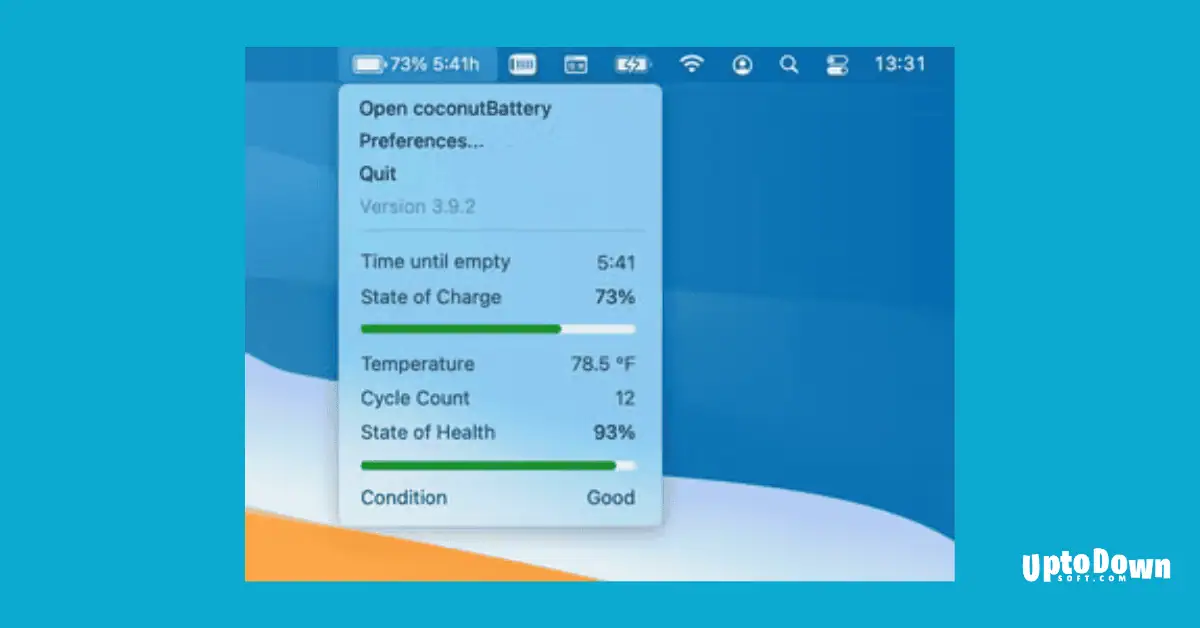 CoconutBattery for Mac Download (2025 Latest) screenshot 1