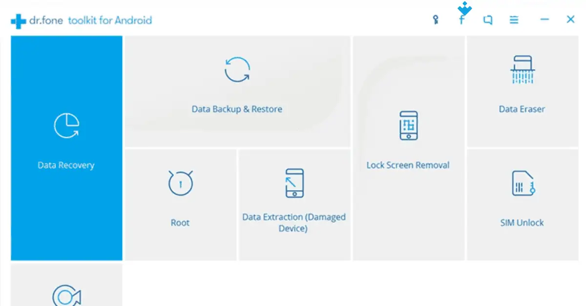 Dr.Fone Toolkit for Android Download (2025 Latest) screenshot 1