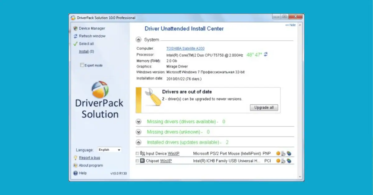 Driverpack Solution Windows 7 64 bit Uptodown screenshot 3