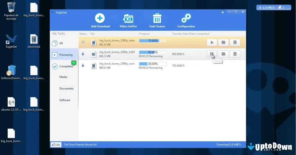 EagleGet Download (2025 Latest) for Win 11/10 screenshot 3