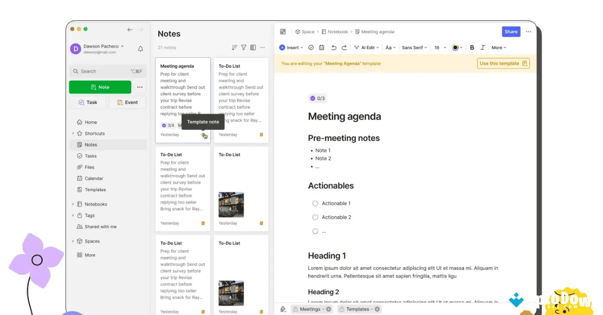 Evernote for Mac Download (2026 Latest) screenshot 2