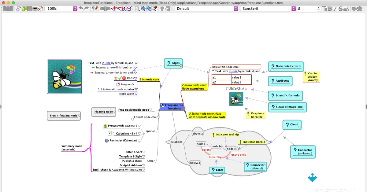 Freeplane for Mac Download Uptodown 2026 screenshot 3