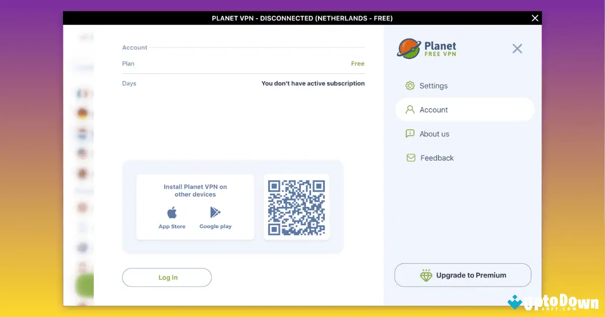 Free VPN Planet for Mac Uptodown 2026 screenshot 3