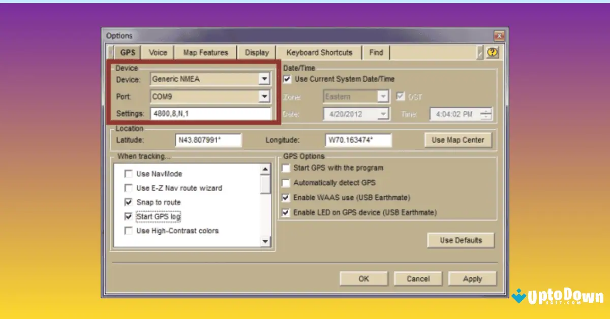 G Star IV GPS Driver Uptodown Download Latest screenshot 3
