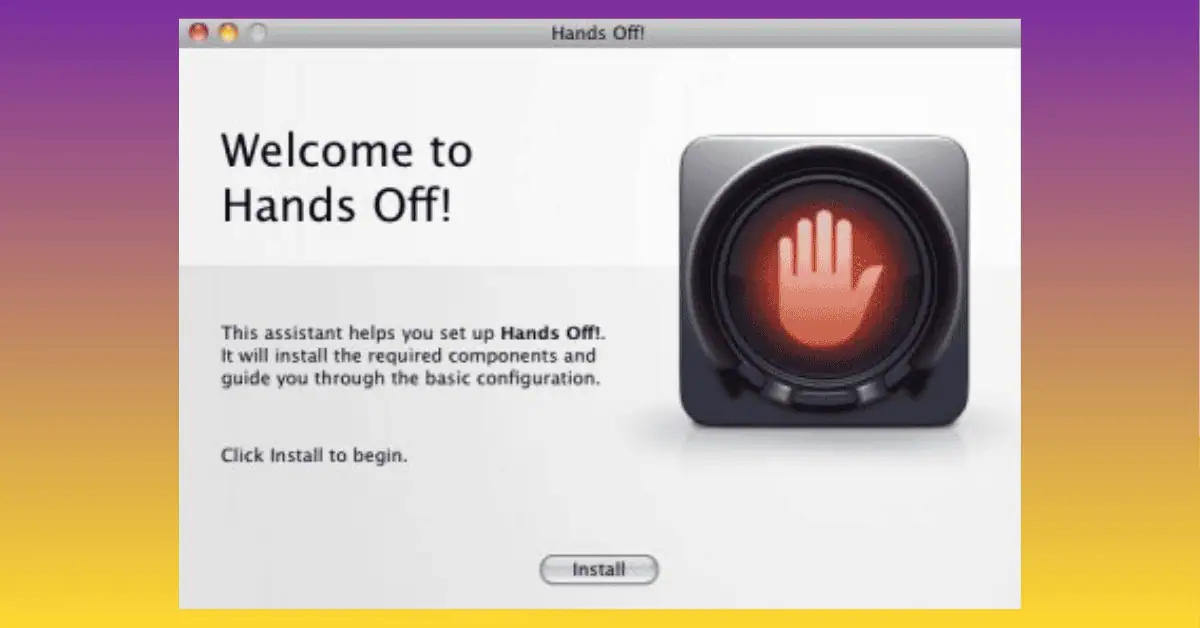 Hands Off for Mac Free Download Uptodown screenshot 1
