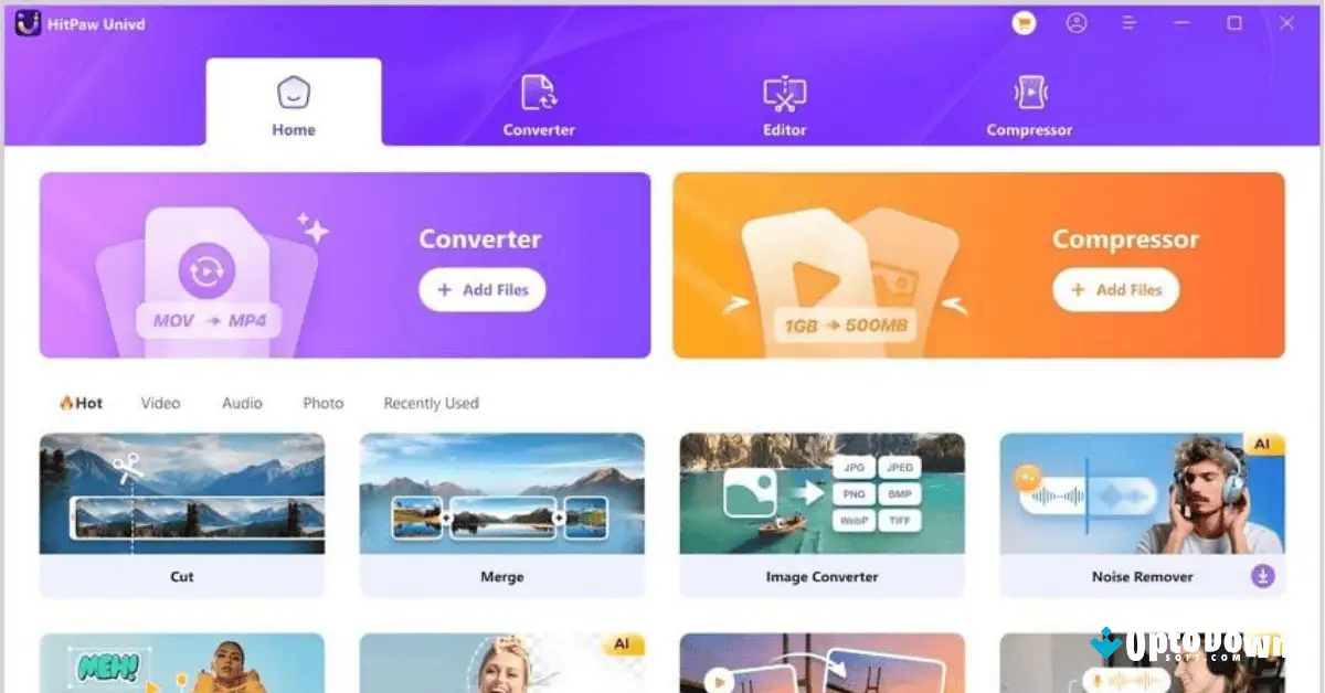 HitPaw Univd Video Converter Download (2025 Latest) screenshot 1