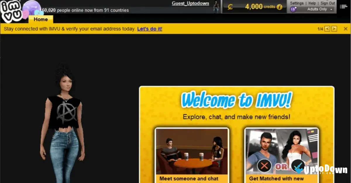 IMVU for Mac Download Uptodown 2026 screenshot 1