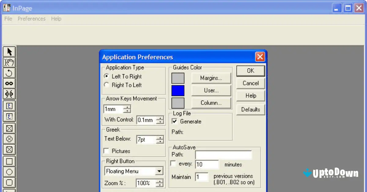Inpage Free Download for Windows 10 Uptodown screenshot 2