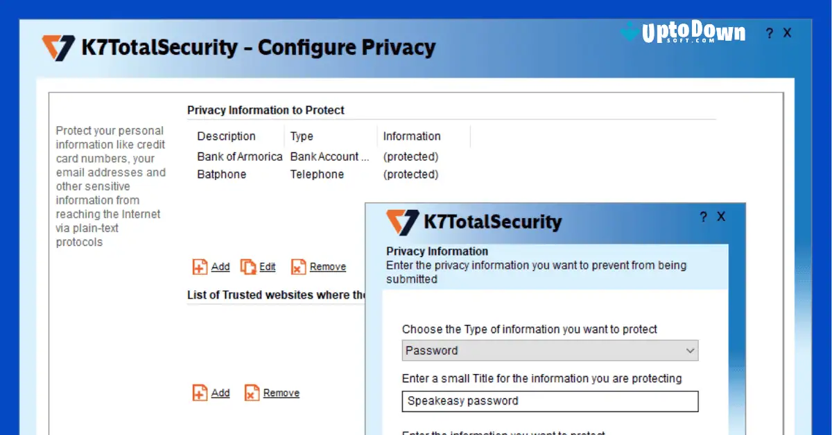 K7 Total Security Download (2025 Latest) for PC screenshot 3