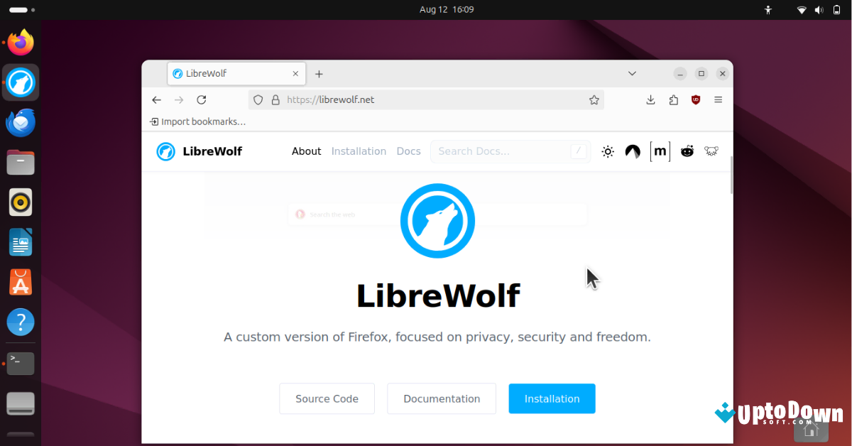 LibreWolf for Mac Download Uptodown 2026 screenshot 1