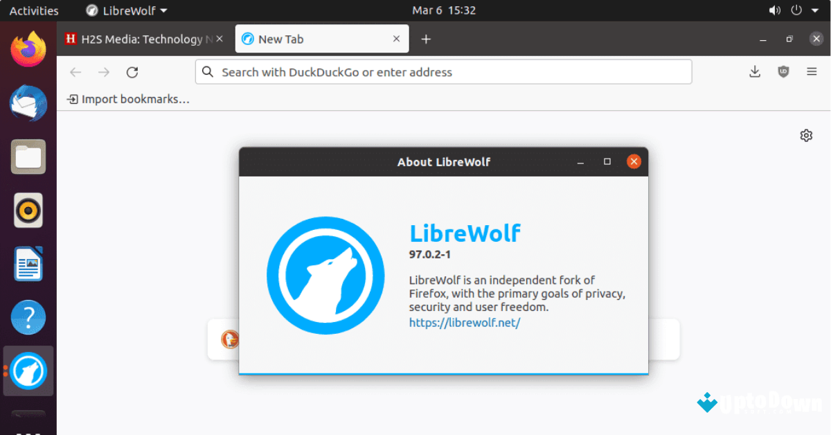 LibreWolf for Mac Download Uptodown 2026 screenshot 2