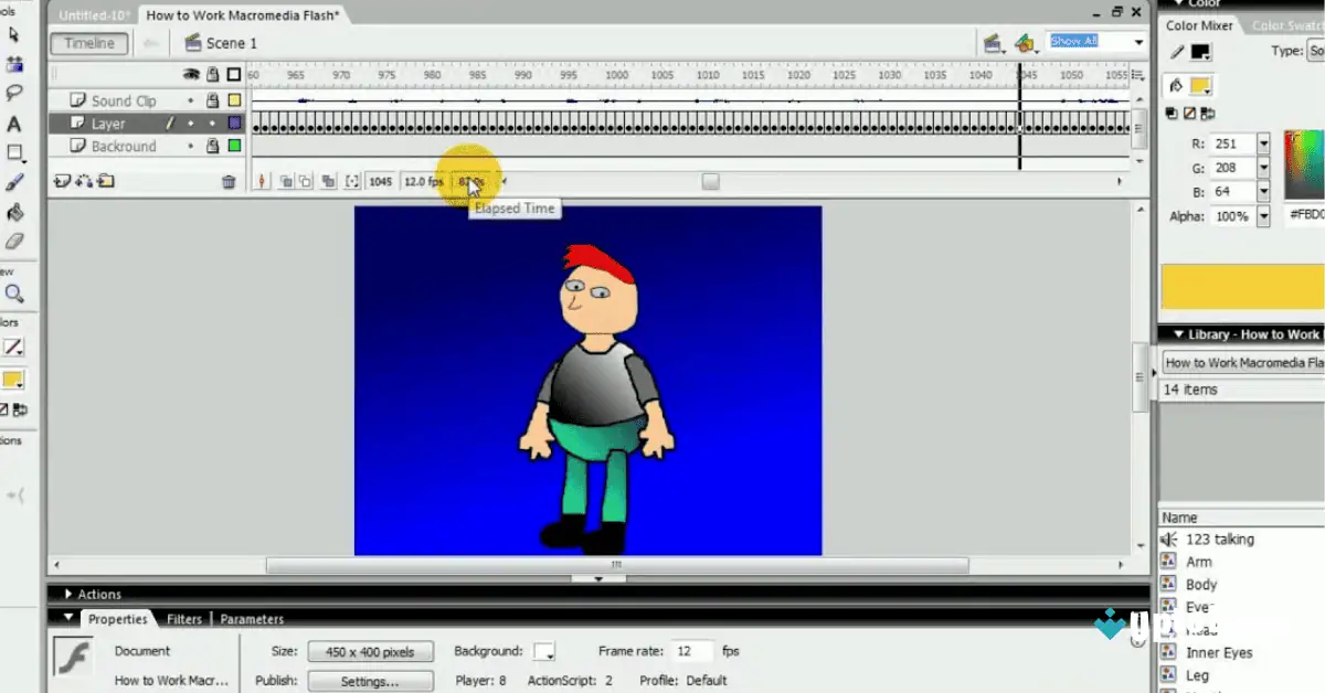 Download Software Macromedia Flash 8 Uptodown screenshot 3