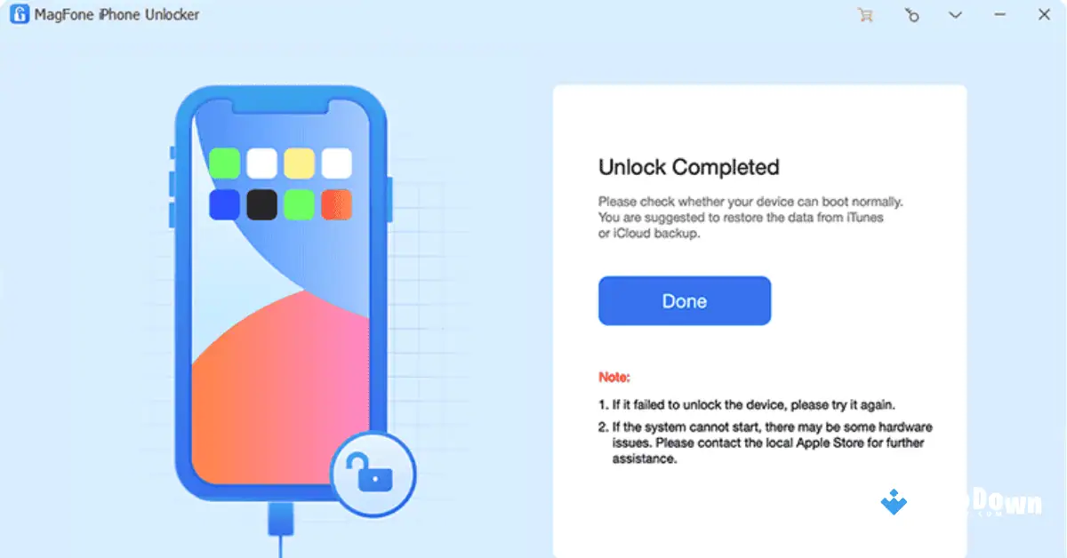 MagFone iPhone Unlocker for Mac Uptodown 2026 screenshot 3