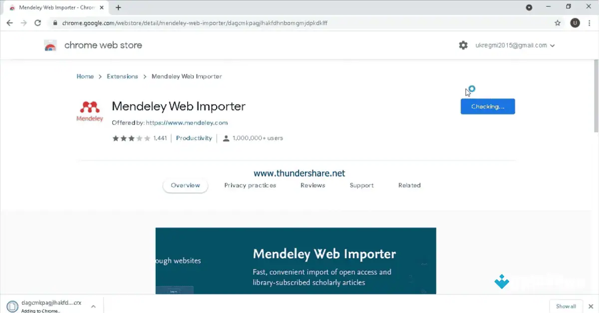 Mendeley Chrome Extension Uptodown 2026 screenshot 1