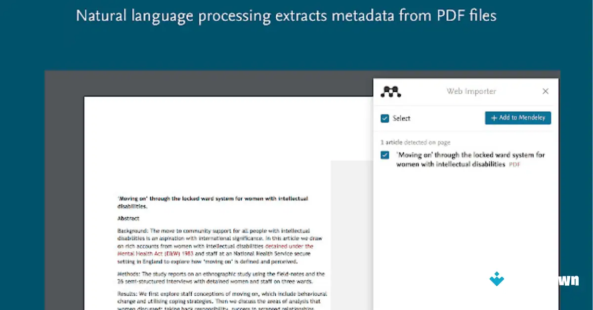 Mendeley Chrome Extension Uptodown 2026 screenshot 3