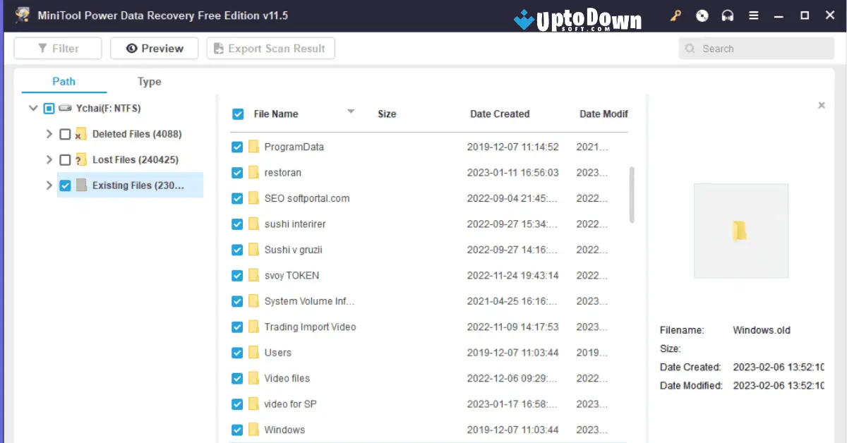 MiniTool Power Data Recovery Free Download (2025 Latest) screenshot 3