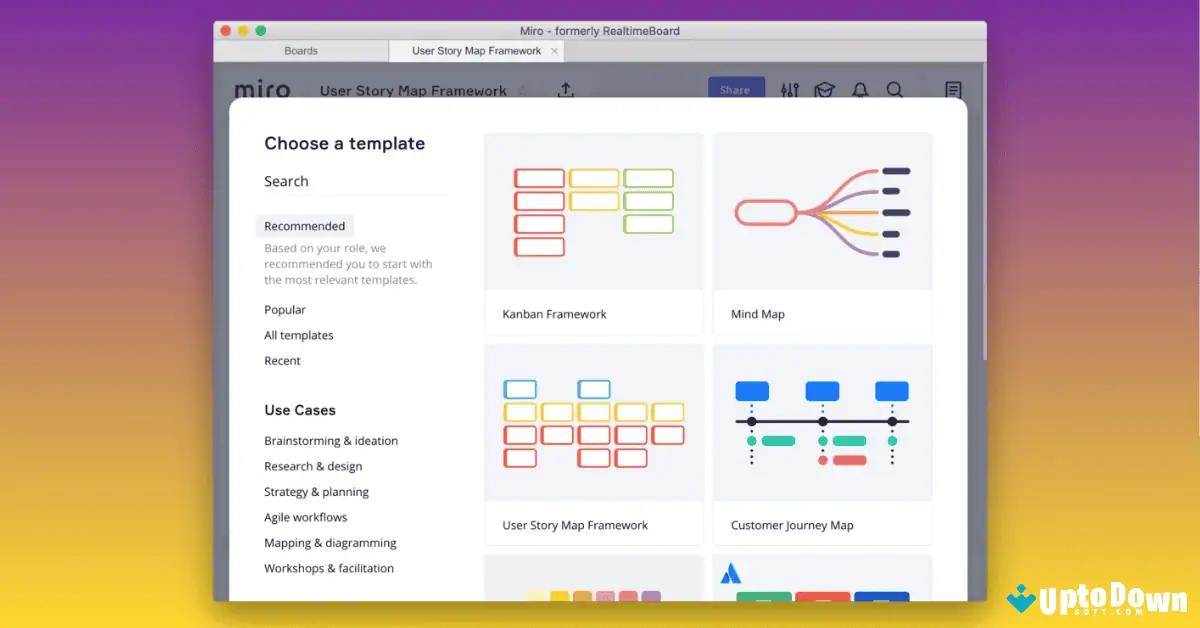 Miro Download for Mac Uptodown 2026 screenshot 2
