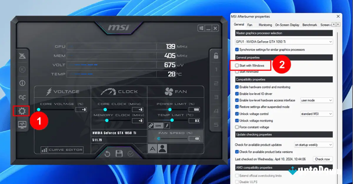 MSI Afterburner Download (2025 Latest) screenshot 2