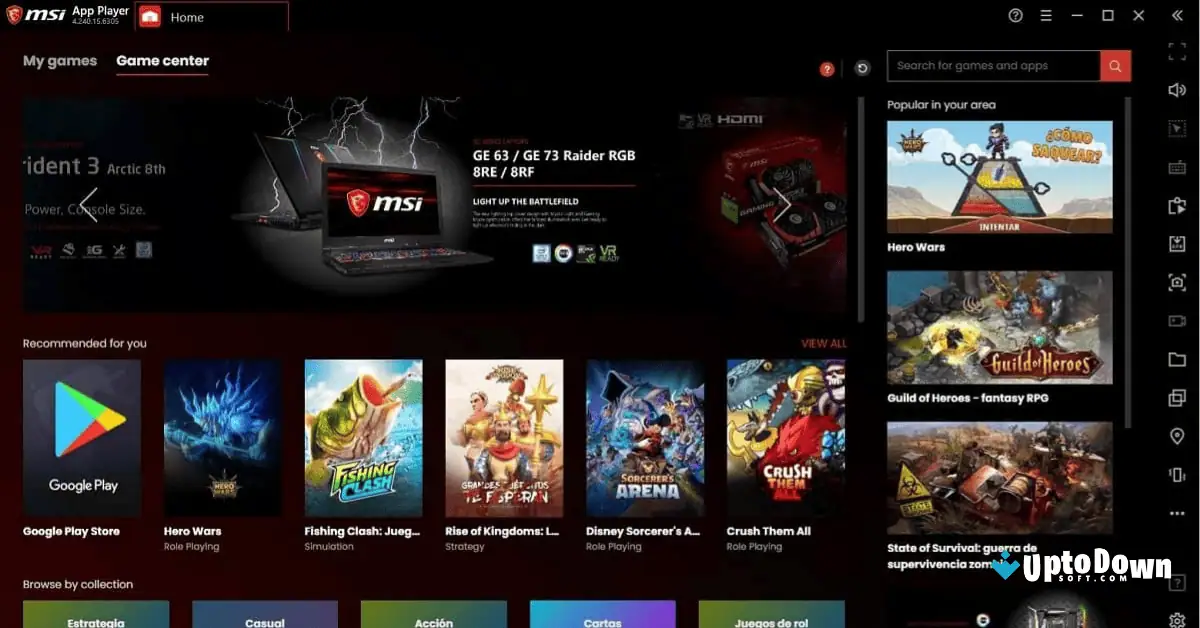 MSI App Player Download for PC Uptodown screenshot 2