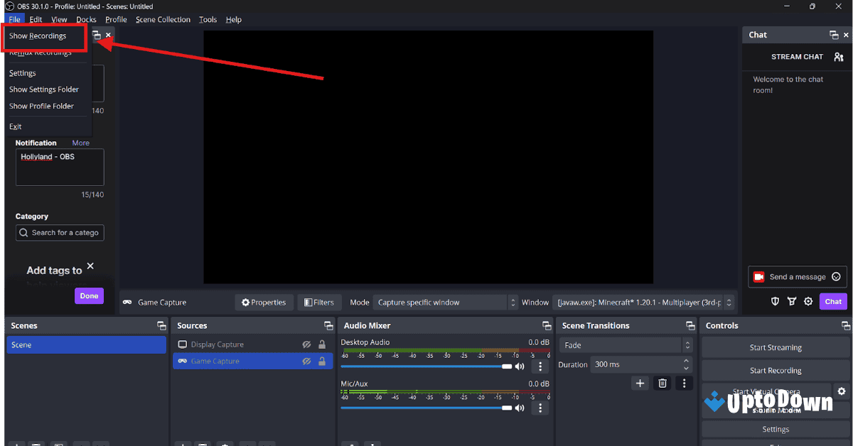 OBS Studio Uptodown Free Download screenshot 1