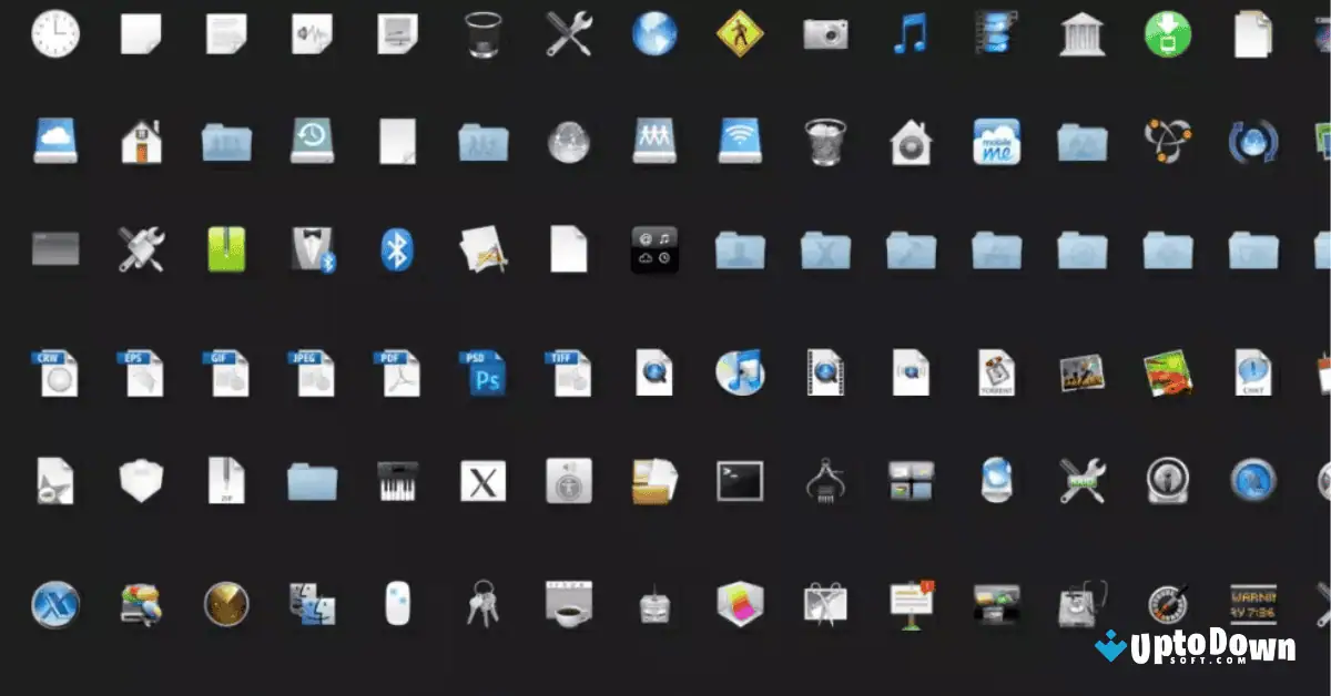 Official MacOSX Leopard Icon Pack Download (2025 Latest) screenshot 1