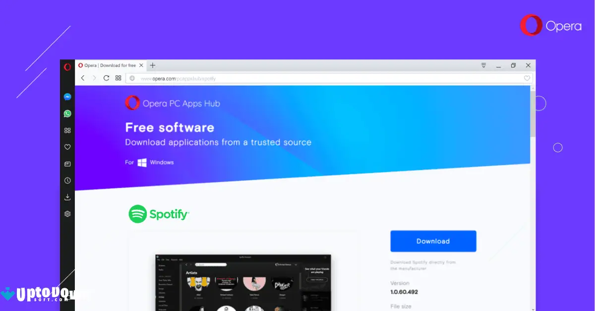 Opera (32-bit) Download (2025 Latest) screenshot 1