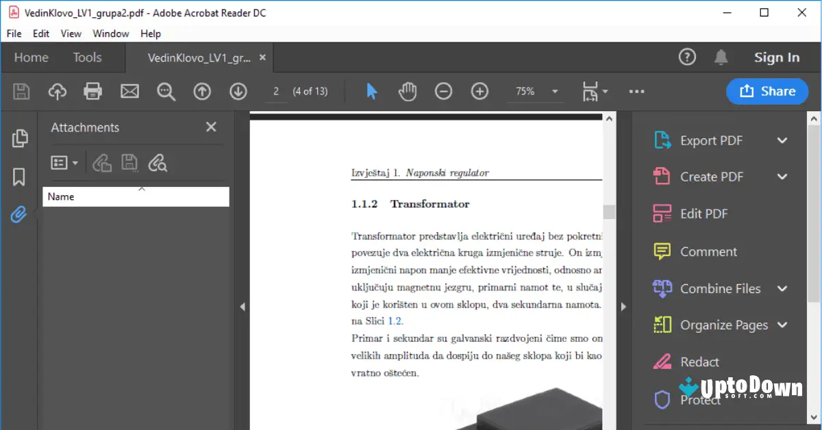 PDF Reader Free Download for Windows 7 64 bit screenshot 2