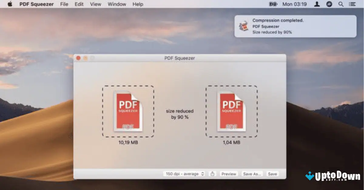 PDF Squeezer for Mac Download Uptodown 2026 screenshot 2