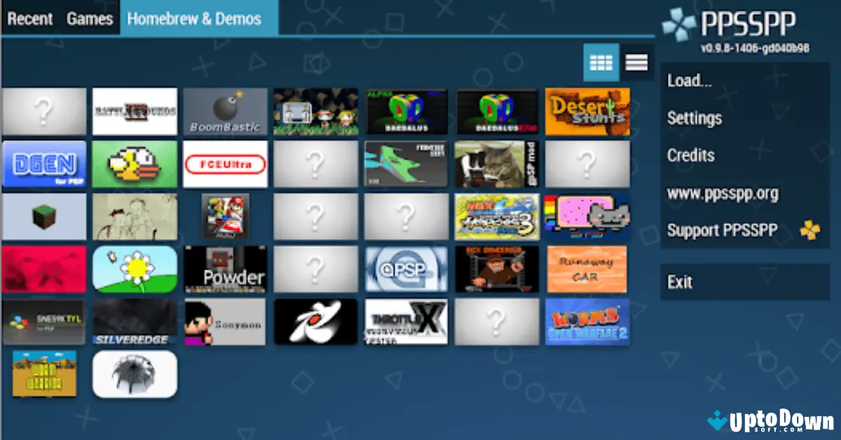 PPSSPP Download (2025 Latest) PlayStation Portable emulator for Windows screenshot 3