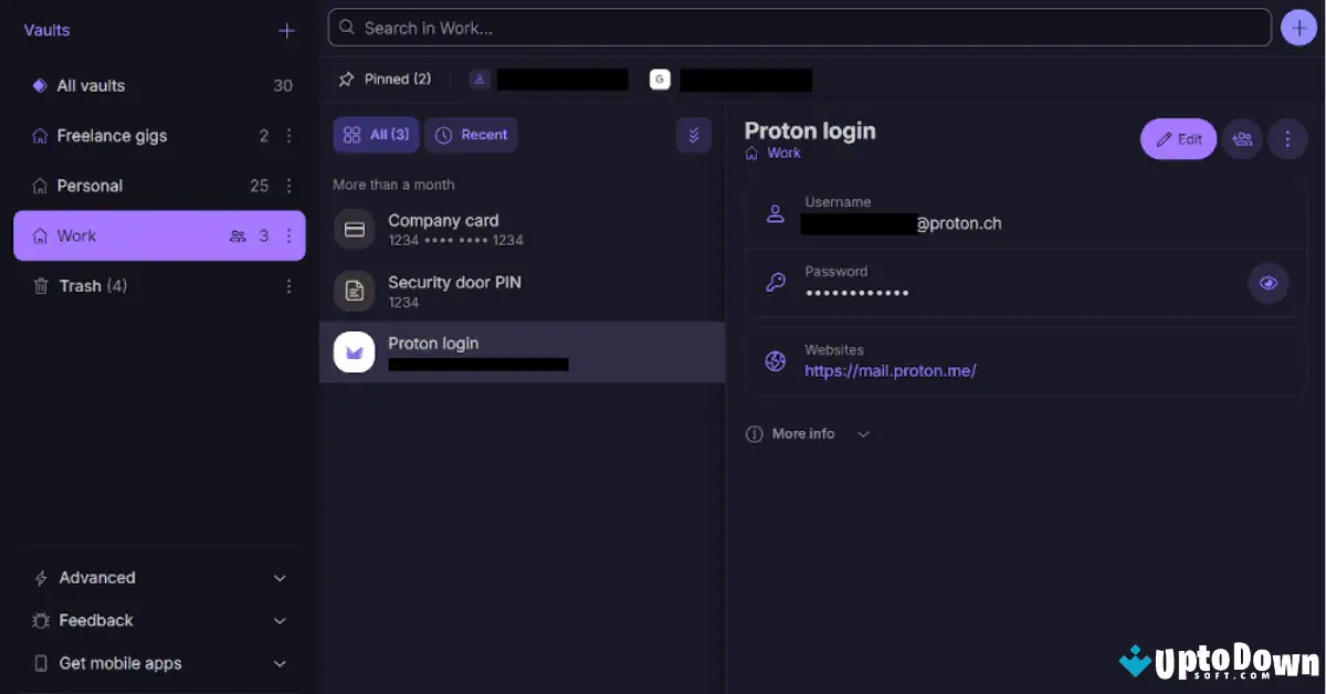 Proton Pass for Mac Download (2026 Latest) screenshot 1