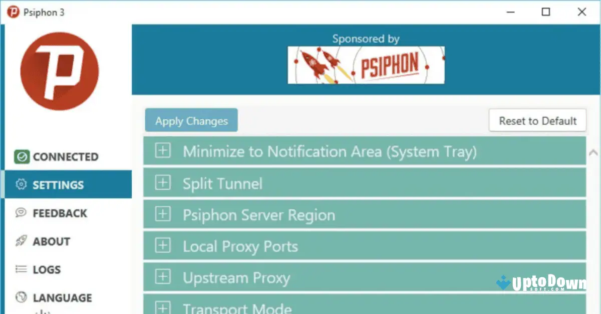 Psiphon for Mac Download Uptodown Latest in 2026 screenshot 1
