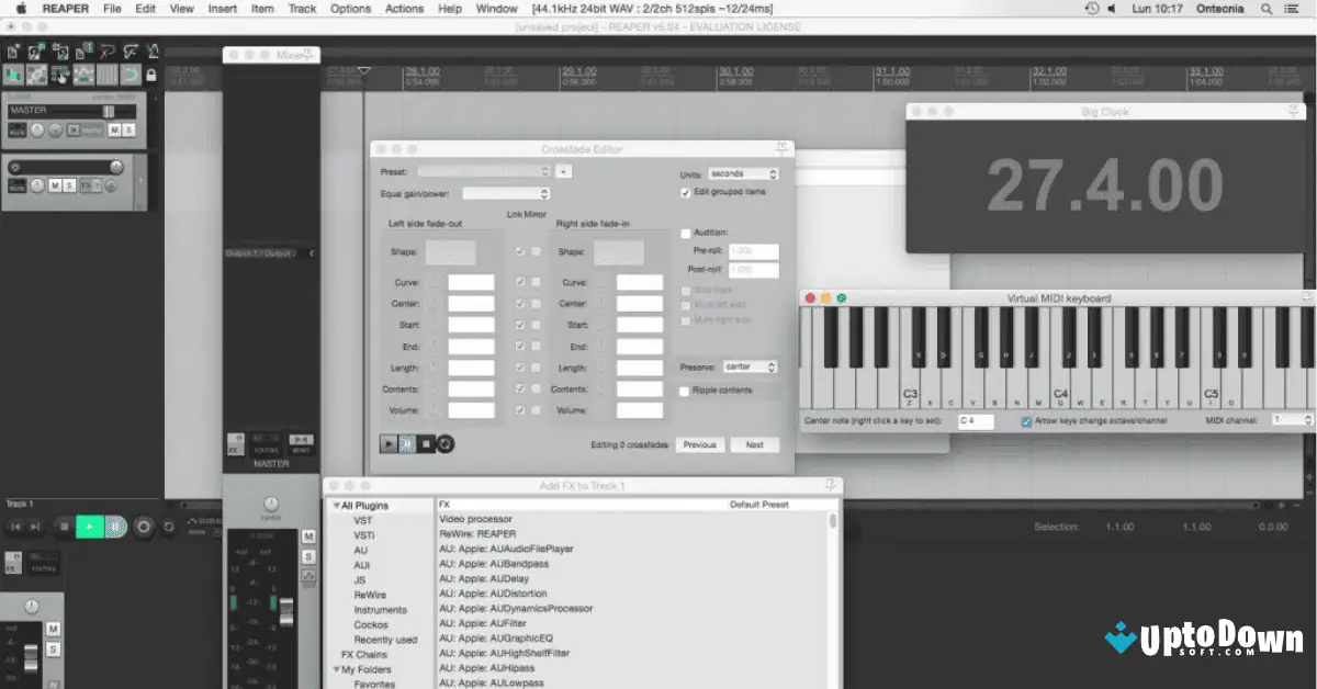 Reaper for Mac Download Uptodown 2026 screenshot 2