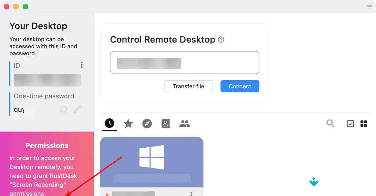 RustDesk for Mac Download (2025 Latest) screenshot 1