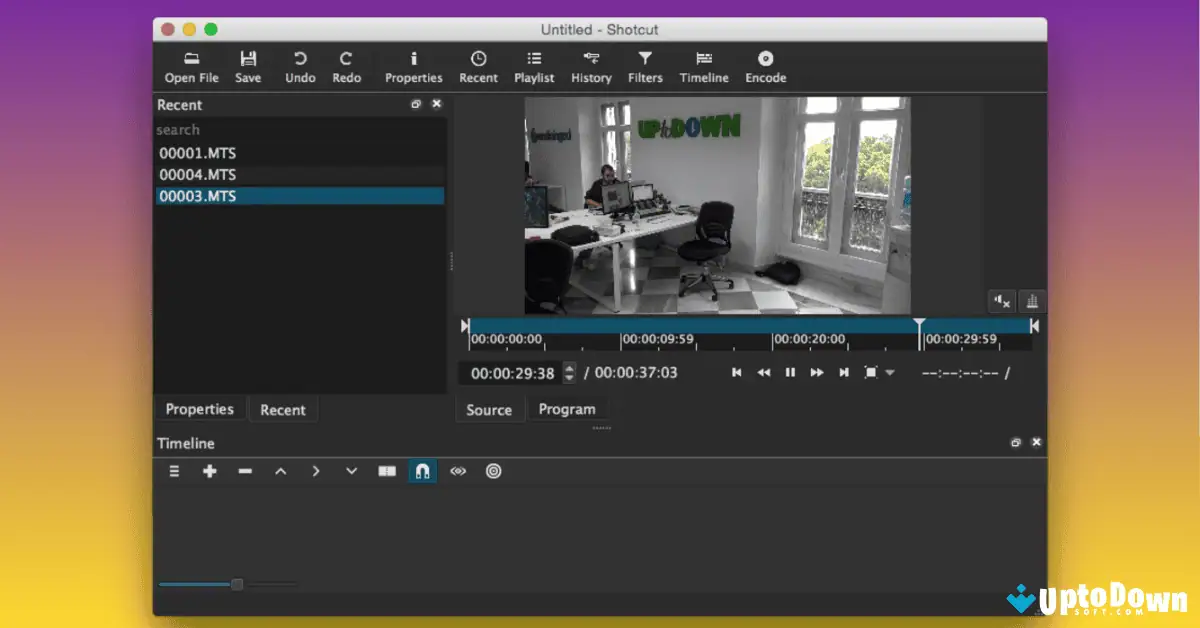 Shotcut for Mac Download Uptodown 2026 screenshot 1