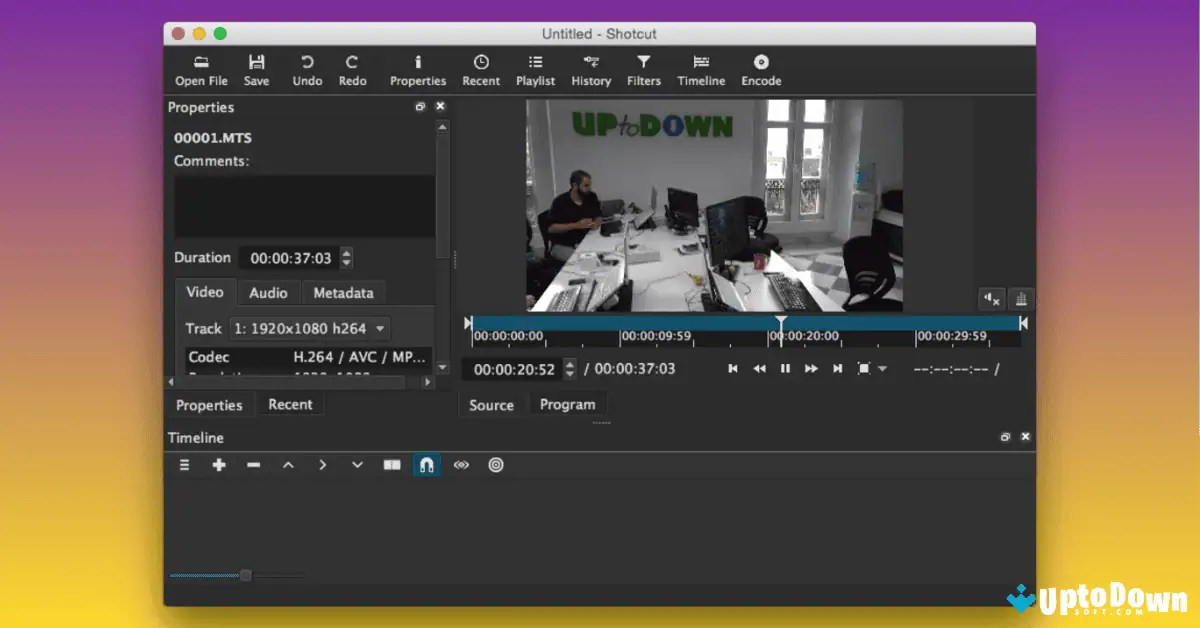 Shotcut for Mac Download Uptodown 2026 screenshot 2