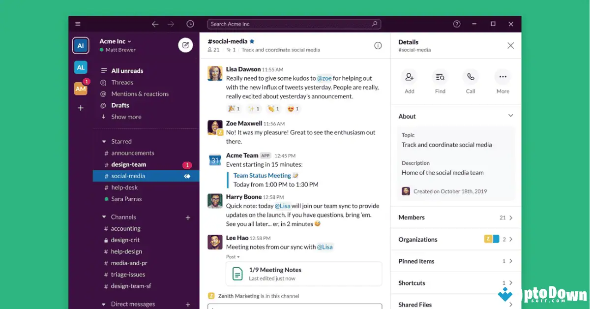 Slack for PC Download (2025 Latest) screenshot 1