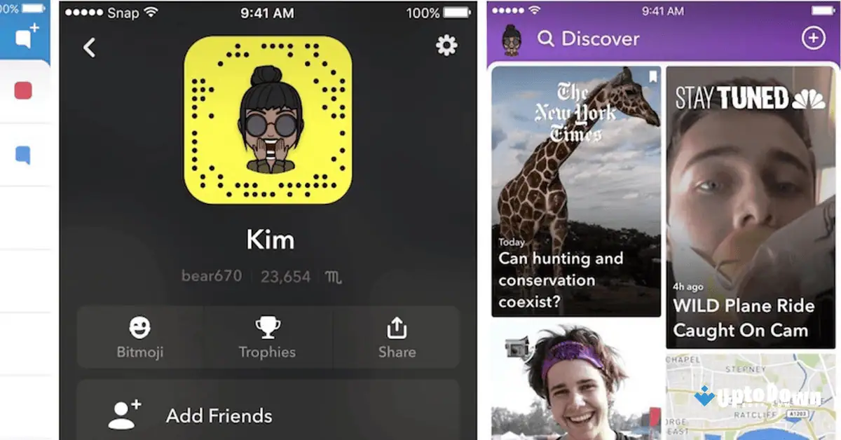 Snapchat Uptodown Free Download Latest 2026 screenshot 3