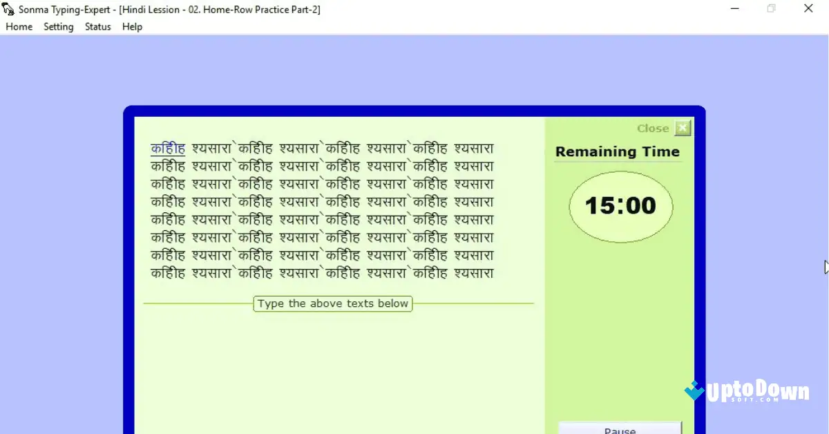 Sonma Typing Tutor Free Download Uptodown screenshot 2