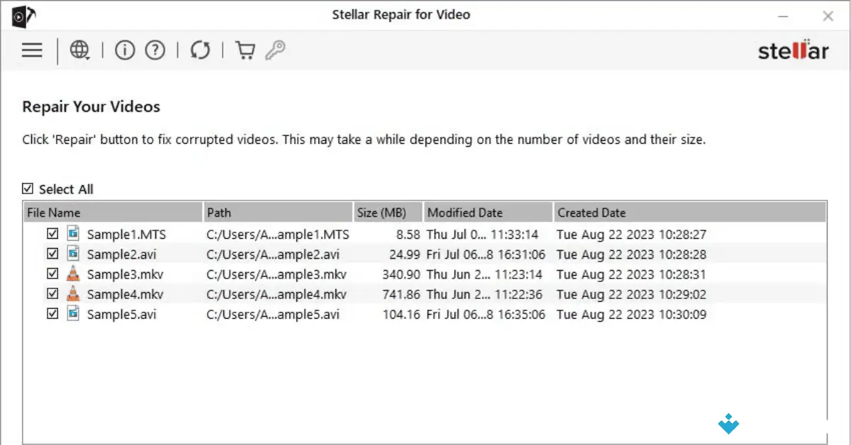 Stellar repair for video for Mac Download (2026 Latest) screenshot 3